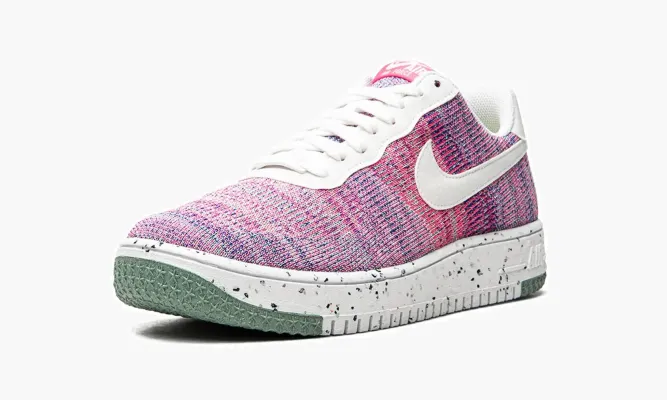 Кроссовки Air Force 1 LO MNS WMNS «Crater Flyknit» розовый
