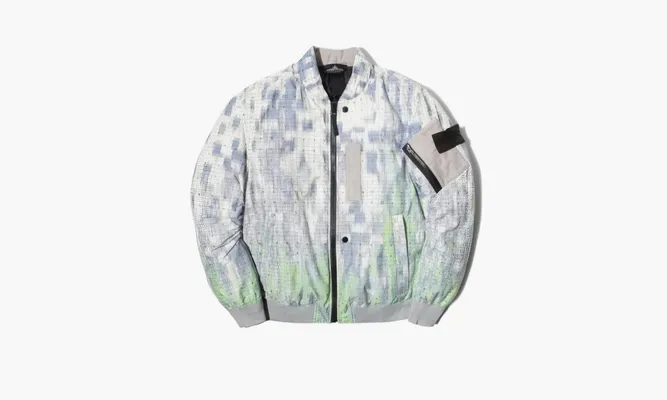 Stone Island Shadow Project Dpm Map Bomber Jacket «White»