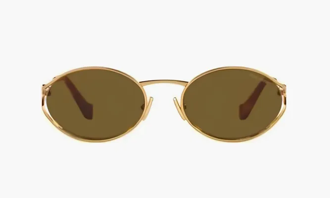 Аксессуары Miu Miu Glasses «Gold» золотой