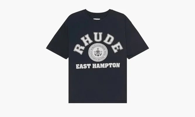 Одежда RHUDE Hampton Catamaran Tee «Vintage Black» черный