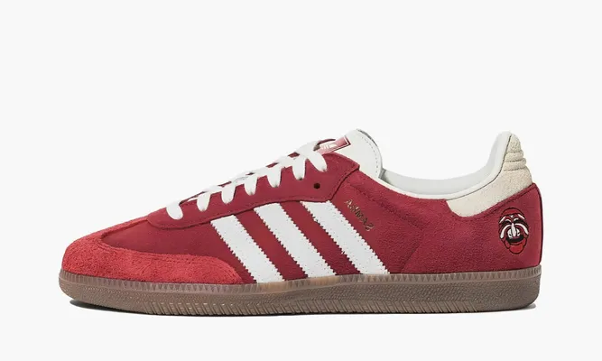 Кроссовки Adidas Samba OG «Talchum Pack Scarlet» красный