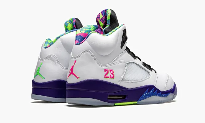 Кроссовки Air Jordan 5 Retro «Alternate Bel-air» белый
