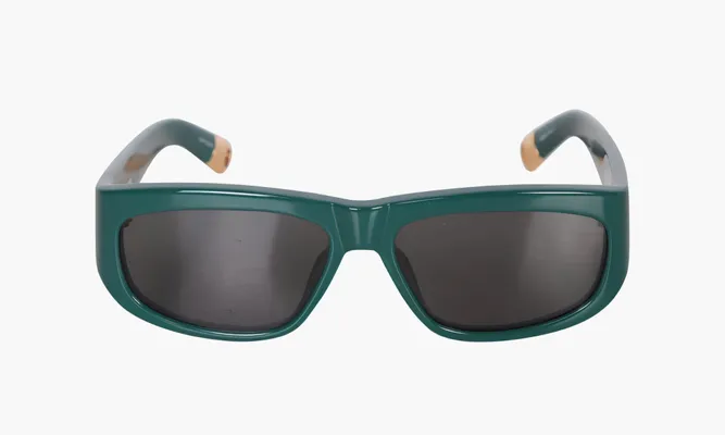 Аксессуары Jacquemus Glasses «Dark Teal» зеленый