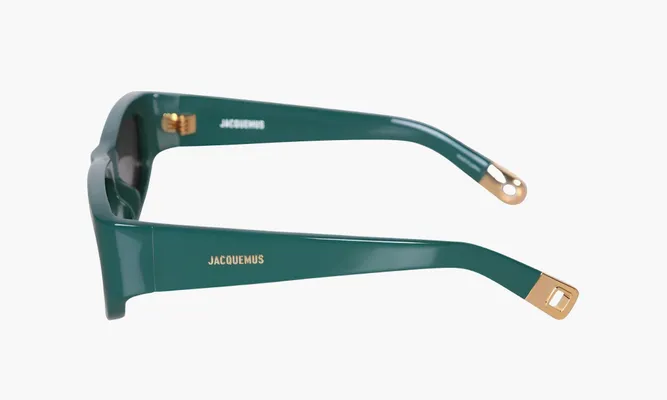 Аксессуары Jacquemus Glasses «Dark Teal» зеленый