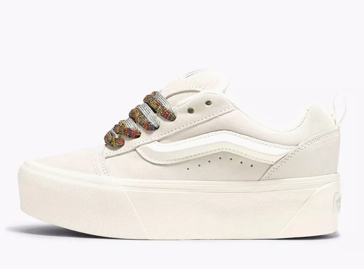 Vans Knu Stack «White Multi-Color Laces»