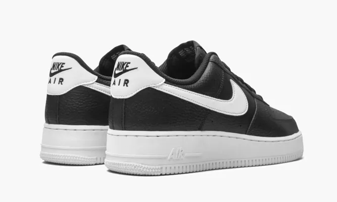 Кроссовки Air Force 1 Low '07 «Black / White» черный