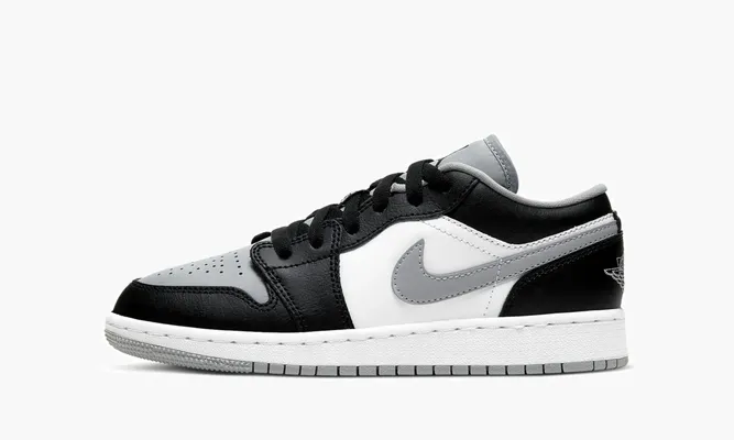 Кроссовки Air Jordan 1 Low GS «Smoke Grey» белый