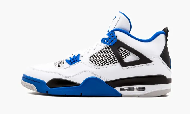 Кроссовки Air Jordan 4 Retro «Motorsports» белый