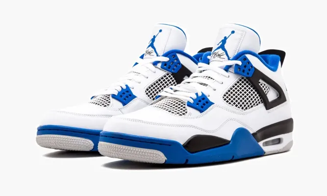 Кроссовки Air Jordan 4 Retro «Motorsports» белый