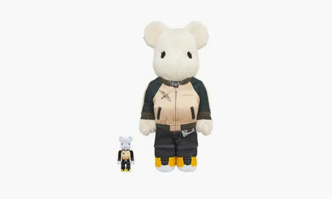 Аксессуары Bearbrick X Sacai «Black» черный