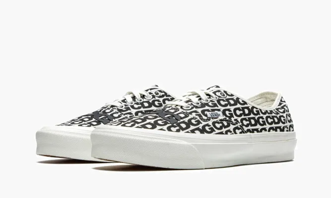 Кроссовки Vans OG Authentic LX «Cdg» черный,белый