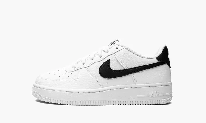 Кроссовки Air Force 1 GS «White / Black» белый