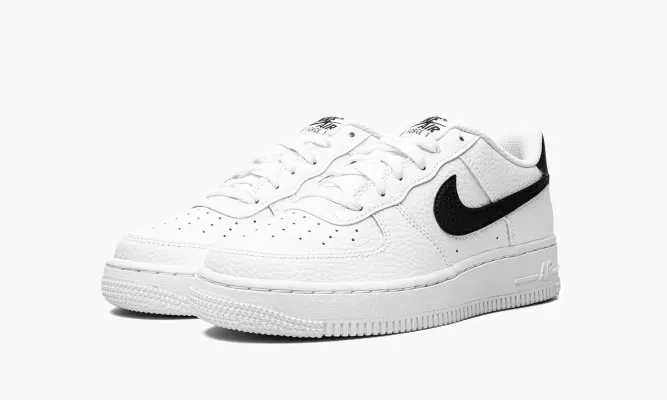 Кроссовки Air Force 1 GS «White / Black» белый