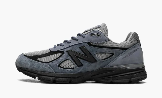 Кроссовки Teddy Santis x New Balance 990v4 Made in USA «Arctic Grey Black» серый