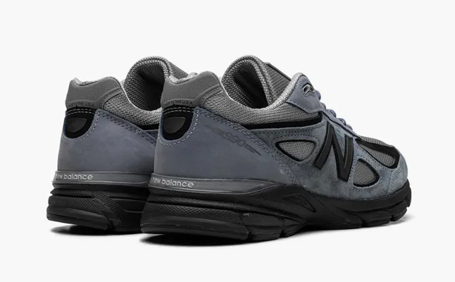 Кроссовки Teddy Santis x New Balance 990v4 Made in USA «Arctic Grey Black» серый