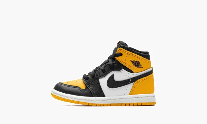 Для самых маленьких Air Jordan 1 TD «Taxi» черный
