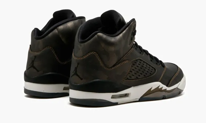 Кроссовки Air Jordan 5 Retro Prem Hc «Camo» черный