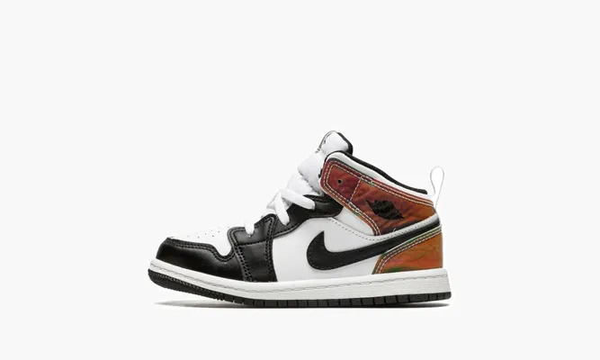 Для самых маленьких Air Jordan 1 Mid SE TD «Heat Reactive» зеленый