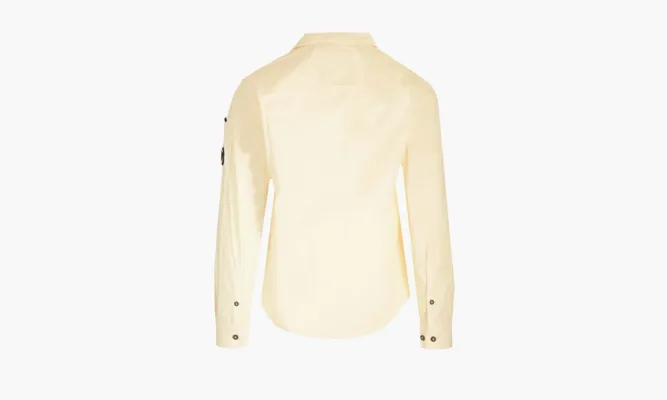 Одежда C.P. Company Zip Up Collared Shirt «Natural» бежевый