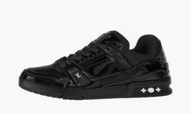 Кроссовки Louis Vuitton Trainer «Midnight» розовый