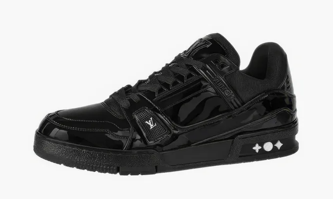 Кроссовки Louis Vuitton Trainer «Midnight» розовый