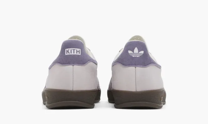 Кроссовки Adidas KITH X Gazelle Indoor «Classics Program - Ash Purple» фиолетовый