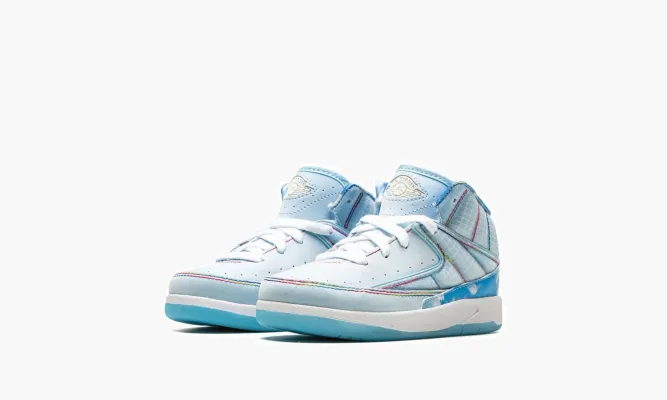 Для самых маленьких Air Jordan 2 TD «J Balvin» синий