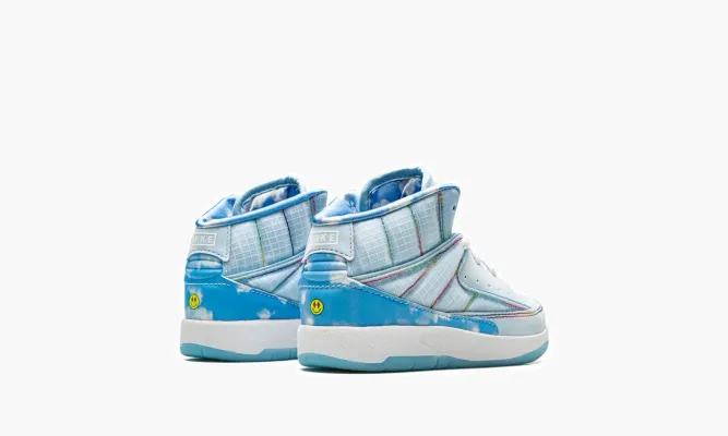 Для самых маленьких Air Jordan 2 TD «J Balvin» синий