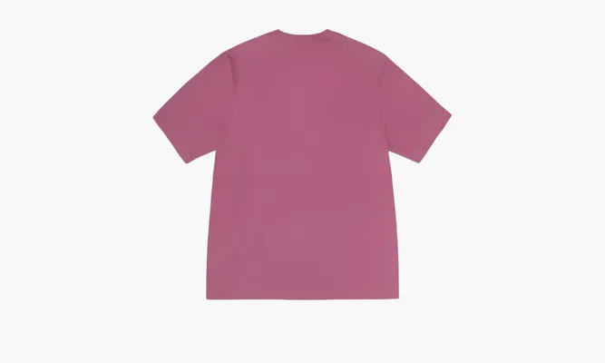 Одежда Stussy Ss24 T-shirt «Pink» розовый