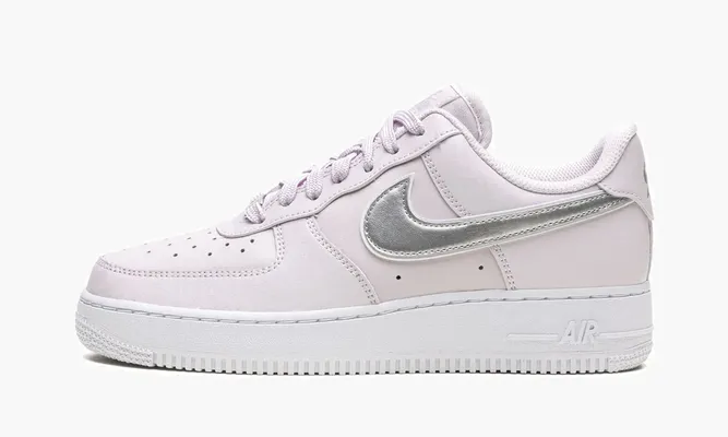 Кроссовки Air Force 1 '07 ESS MNS WMNS «Venice / Metallic Silver» фиолетовый