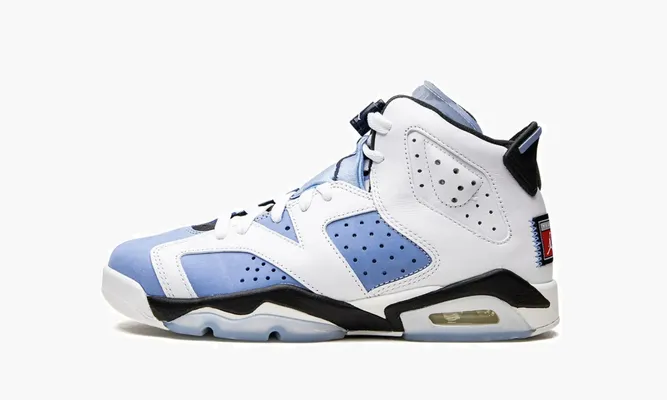 Кроссовки Air Jordan 6 Retro GS «Unc» белый