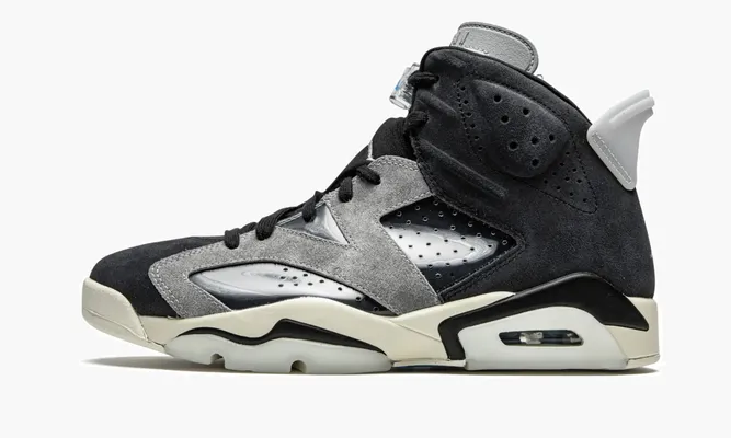 Кроссовки Air Jordan 6 Retro WMNS «Tech Chrome» черный