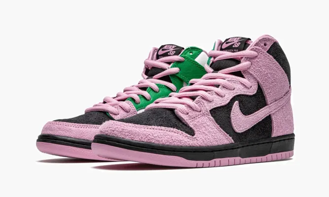 Кроссовки Nike SB Dunk High «Invert Celtics» розовый