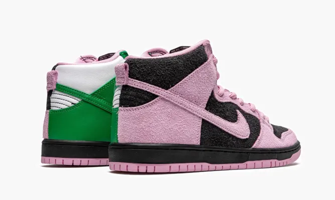 Кроссовки Nike SB Dunk High «Invert Celtics» розовый