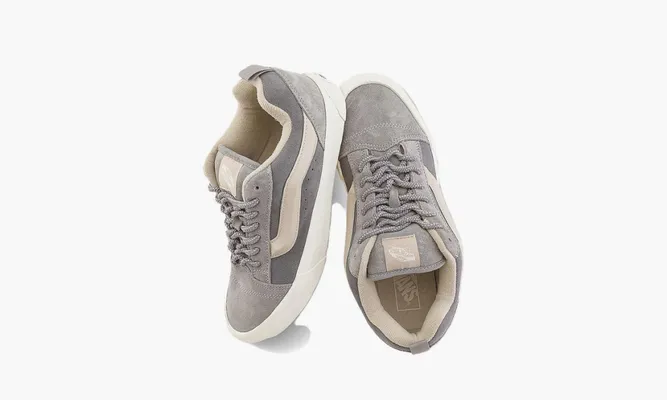 Кроссовки Vans Knu Skool «Grey Beige» серый