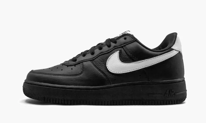 Кроссовки Air Force 1 Low Retro QS «Black» черный