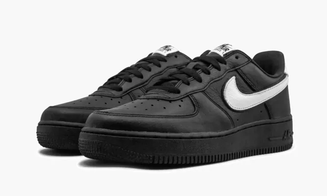 Кроссовки Air Force 1 Low Retro QS «Black» черный
