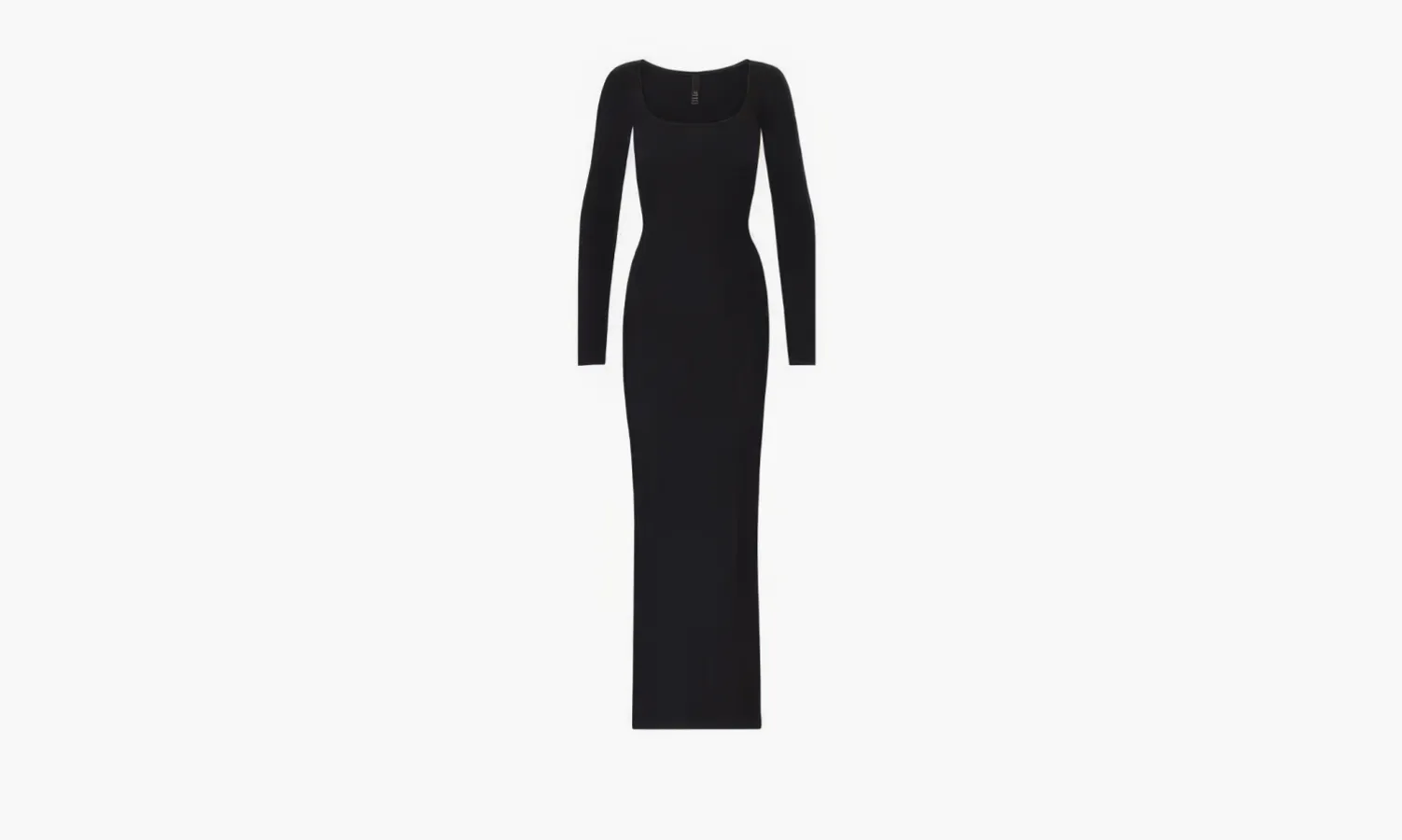 SKIMS Soft Lounge Long Sleeve Dress «Black»