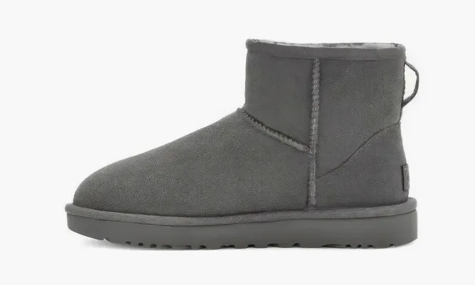 Обувь UGG Classic Mini Ii Boot WMNS «Grey» серый