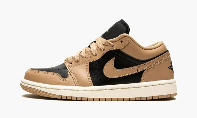 Кроссовки Air Jordan 1 Low WMNS «Desert / Black» коричневый