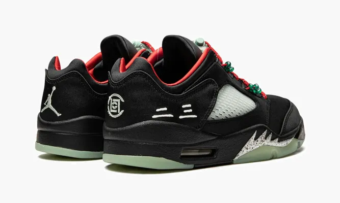 Кроссовки Air Jordan 5 Low «Clot» черный