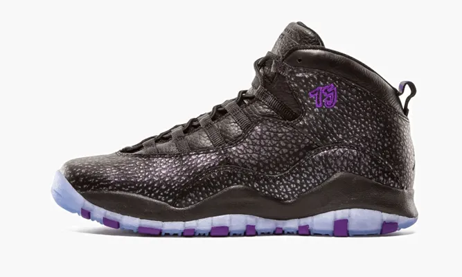 Кроссовки Air Jordan 10 Retro Bg «Paris» черный