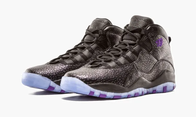 Кроссовки Air Jordan 10 Retro Bg «Paris» черный
