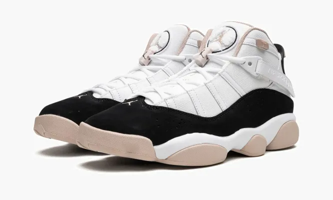 Кроссовки Air Jordan 6 Rings «Fossil Stone» белый