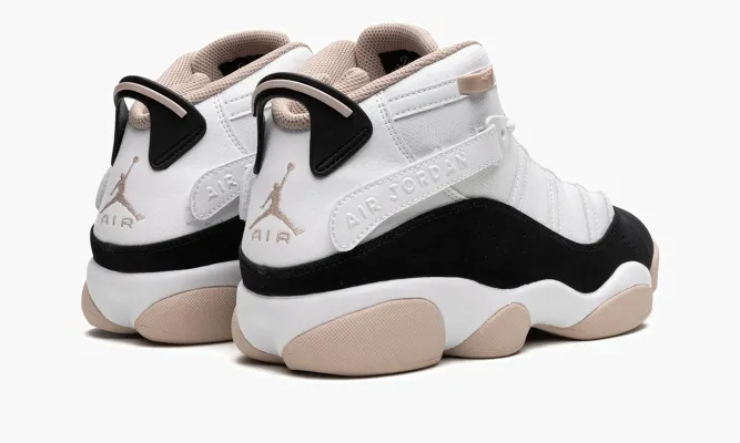Кроссовки Air Jordan 6 Rings «Fossil Stone» белый