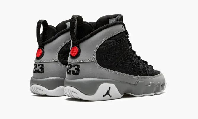 Кроссовки Air Jordan 9 Retro GS «Particle Grey» черный