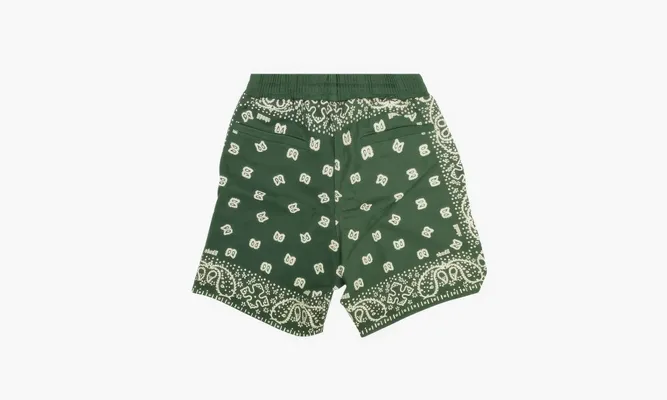 Одежда RHUDE Bandana Shorts «green» зеленый