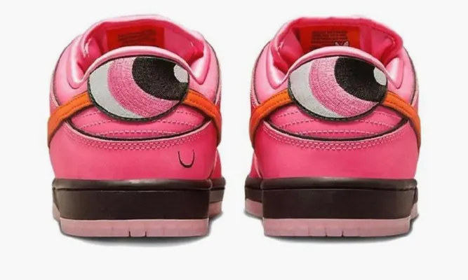 Кроссовки Nike Dunk Low «The Powerpuff Girls Blossom» розовый