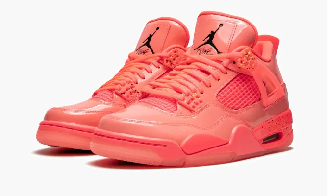 Кроссовки Air Jordan 4 Retro Nrg WMNS «Hot Punch» белый