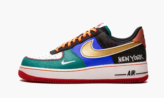 Кроссовки Air Force 1 Low 07 «What The NY» разноцветный